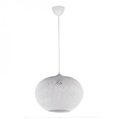 Visca Megapap E27 rope ceiling light in white color 25x25x60cm.