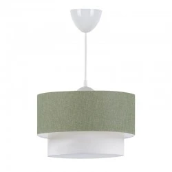 Whitehouse Megapap E27  fabric ceiling lamp in khaki color 30x20x55cm.