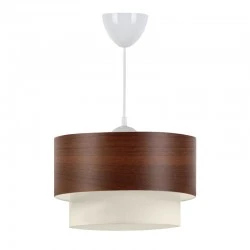 Whitehouse Megapap fabric ceiling lamp in brown color 30x20x55cm.