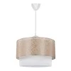 Whitehouse Megapap fabric ceiling lamp in golden color 30x20x55cm.