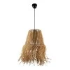Zurich Megapap E27 sisal ceiling light in natural color 30x30x90cm.