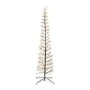 ILLUMINATED XMAS TREE 210CM WITH 4000 WARM WHITE LED ON BLACK METAL BASE D70CM