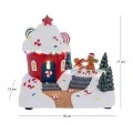 ΦΩΤΙΖΟΜΕΝΟ ΣΚΗΝΙΚΟ ΜΕ CUPCAKE KAI GINGERBREAD ΑΝΘΡΩΠΑΚΙΑ 19Χ13Χ17ΕΚ ΜΠΑΤΑΡΙΑΣ