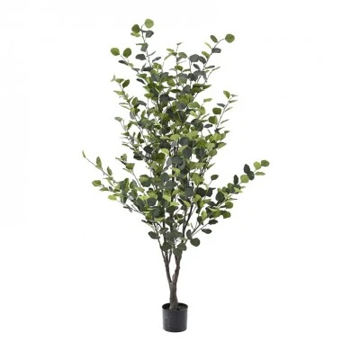 ARTIFICIAL EUCALYPTUS PLANT 180 CM IN PLASTIC POT 15X13 CM