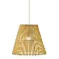 NATURAL BAMBOO CEILING LAMP D37Χ30CM