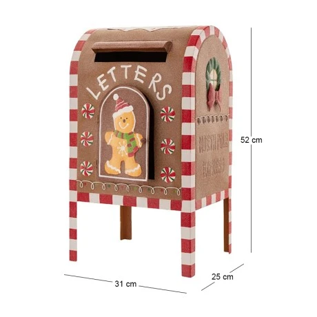 GINGERBREAD ΠΟΛΥΡΕΖΙΝ ΓΡΑΜΜΑΤΟΚΙΒΩΤΙΟ 31Χ25Χ52ΕΚ