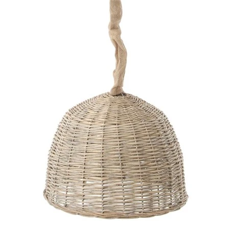 DECO GREY WILLOW CEILING LIGHT W LAMP LINE 38x28CM