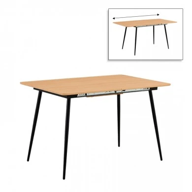 GLORY ΦΥΣΙΚΟ 120(160)Χ80Χ76εκ.ΤΡΑΠΕΖΙ ΕΠΕΚΤ.