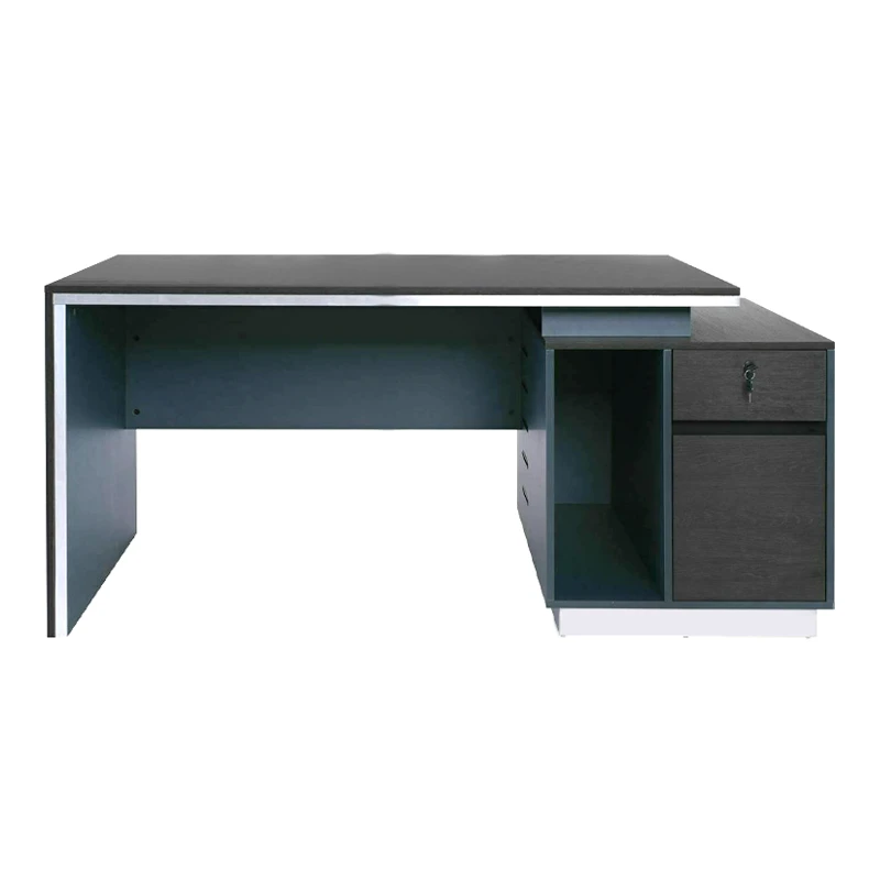 ADVANCE Desk 180x80 Dark Walnut/Grey