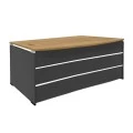 PROJECT Desk 200x90 Sonoma/Grey