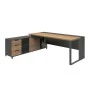 PROLINE Desk 160x160cm Wild Oak/Black
