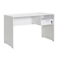 Concept Megapap desk in white color 120x60x75cm.