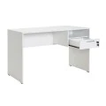 Concept Megapap desk in white color 120x60x75cm.