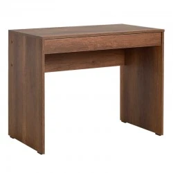 Vareno Megapap melamine desk in walnut color 90x55x75cm.