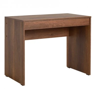 Vareno Megapap melamine desk in walnut color 90x55x75cm.