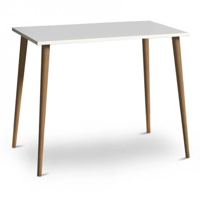 Fiona Megapap melamine desk in white color 90x55x75cm.