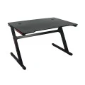 GAMING Desk 120x60x75cm Τype Carbon/Black Steel
