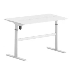 Γραφείο Η/Υ Level ρυθμιζόμενο χρώμα λευκό 120x60x115εκ. Γραφείο Η/Υ Level ρυθμιζόμενο χρώμα λευκό 120x60x115εκ.