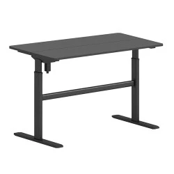 Γραφείο Η/Υ Level ρυθμιζόμενο χρώμα μαύρο 120x60x115εκ. Γραφείο Η/Υ Level ρυθμιζόμενο χρώμα μαύρο 120x60x115εκ.