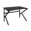 GAMING Desk 100x60x75cm Steel Black