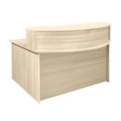 RECEPTION Desk 180x90x105cm Beech RECEPTION Desk 180x90x105cm Beech