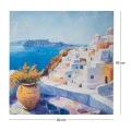 GREEK ISLAND ΠΙΝΑΚΑΣ ΣΕ ΤΥΠΩΜΕΝΟ ΚΑΜΒΑ 80Χ80ΕΚ