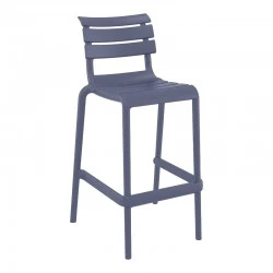 HELEN 75εκ. ΣΚΑΜΠΟ DARK GREY ΠΟΛ/ΝΙΟΥ