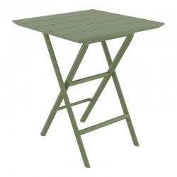 HELEN OLIVE GREEN 60Χ60X74εκ. ΤΡΑΠΕΖΙ ΠΤΥΣ/ΝΟ ΠΟΛ/ΝΙΟΥ