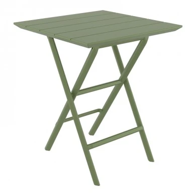 HELEN OLIVE GREEN 60Χ60X74εκ. ΤΡΑΠΕΖΙ ΠΤΥΣ/ΝΟ ΠΟΛ/ΝΙΟΥ