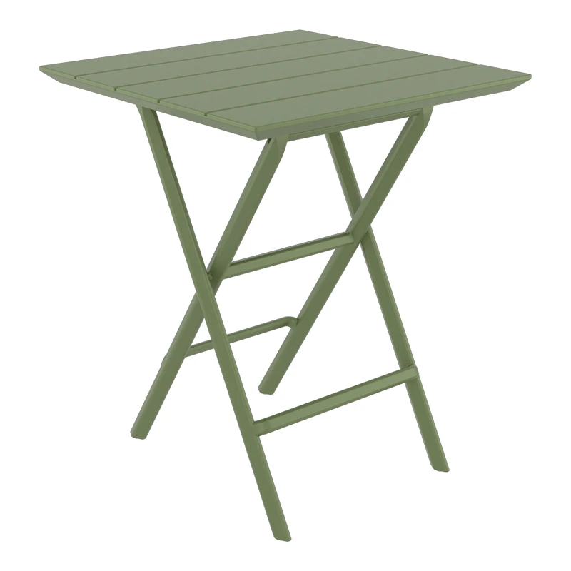 HELEN OLIVE GREEN 60Χ60X74εκ. ΤΡΑΠΕΖΙ ΠΤΥΣ/ΝΟ ΠΟΛ/ΝΙΟΥ