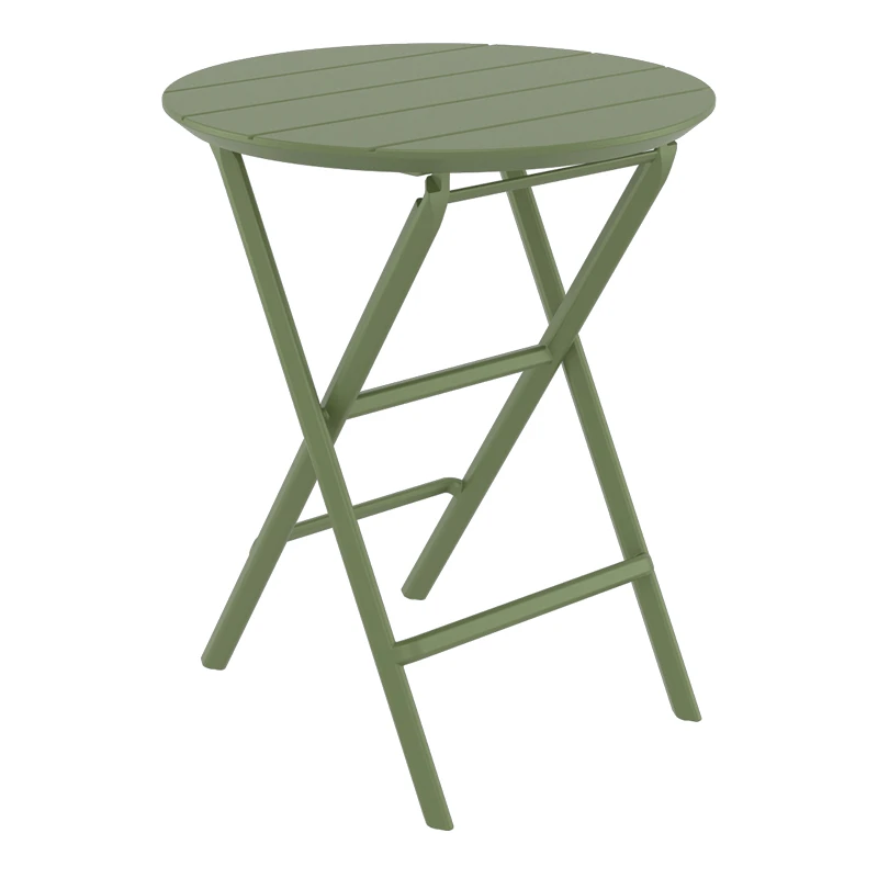 HELEN OLIVE GREEN Φ60X74εκ. ΤΡΑΠΕΖΙ ΠΤΥΣ/ΝΟ ΠΟΛ/ΝΙΟΥ
