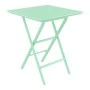 HELEN OPALINE GREEN 60Χ60X74εκ. ΤΡΑΠΕΖΙ ΠΤΥΣ/ΝΟ ΠΟΛ/ΝΙΟΥ