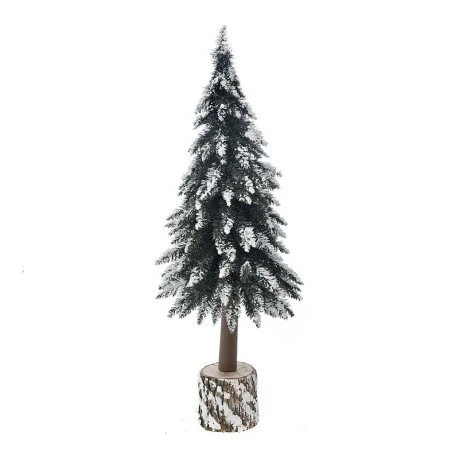 NATURAL TRUNK SNOWY CHRISTMAS TREE 100CM