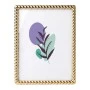 GOLD EMBOSSED METAL FRAME 19X14CM