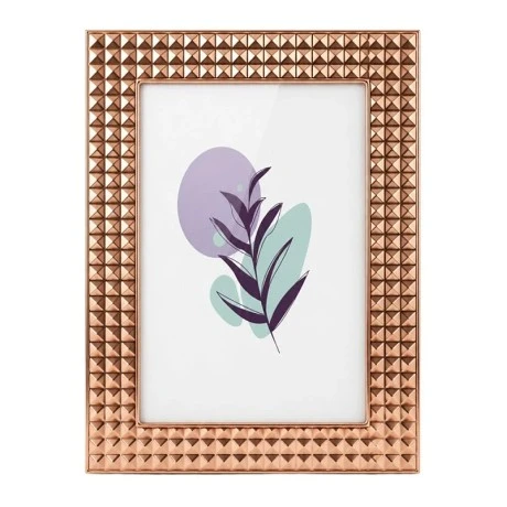 GOLD EMBOSSED METAL FRAME 21,5X16,5CM
