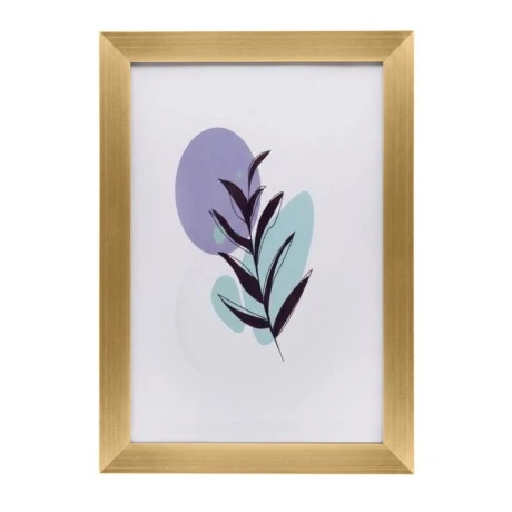 METAL PHOTO FRAME IN GOLD COLOR 18,5X13,5CM