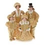 GOLD  CHRISTMAS CAROLING FAMILY 70CM SET 4