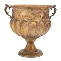GOLD METAL POT 51,5X45X50CM