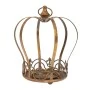 GOLD METAL CANDLE HOLDER CROWN 25X22X29CM