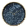 ΧΡΥΣΟ ΜΕΤΑΛΛΙΚΟ ΡΟΛΟΙ ΤΟΙΧΟΥ LEAVES 50x50x6EK