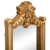 VINTAGE GOLD PU WALL MIRROR 24X5X139CM
