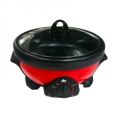 Electric pot 1300W capacity 3.5lt color red Φ28x15cm.