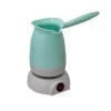 800W electric brewing pot in bright green color 10x10x15cm.