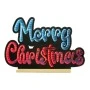 INFINITY ΦΩΤΙΖΟΜΕΝΟ MERRY CHRISTMAS 40Χ26ΕΚ ΔΙΠΛΗΣ ΟΨΗΣ ΣΕ ΞΥΛΙΝΗ ΒΑΣΗ