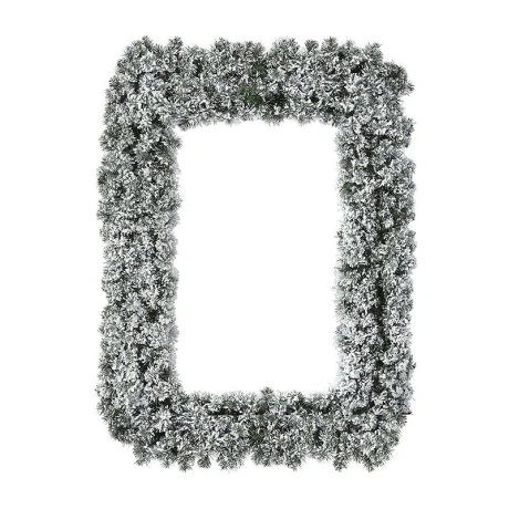 XMAS SNOWY GARLAND FRAME 105X140CM