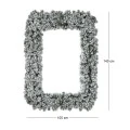 XMAS SNOWY GARLAND FRAME 120X140CM