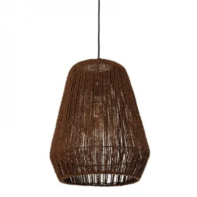 DECO PALM ROPE WEAVED HANGING LIGHT D30x38CM