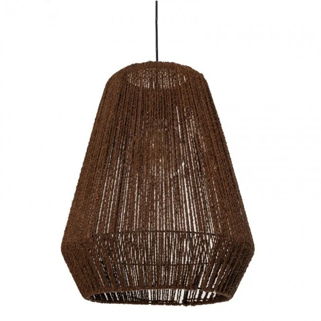 DECO PALM ROPE WEAVED HANGING LIGHT D39x50CM