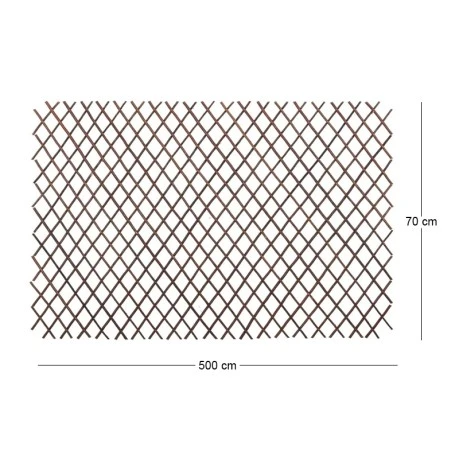 NATURAL BROWN WILLOW TRELLIS 35X133CM