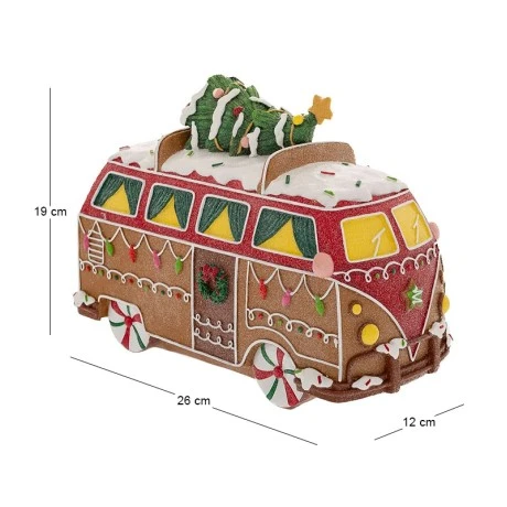 ΚΑΦΕ ΠΟΛΥΡΕΖΙΝ GINGERBREAD ΤΡΟΧΟΣΠΙΤΟ 26Χ12Χ19ΕΚ